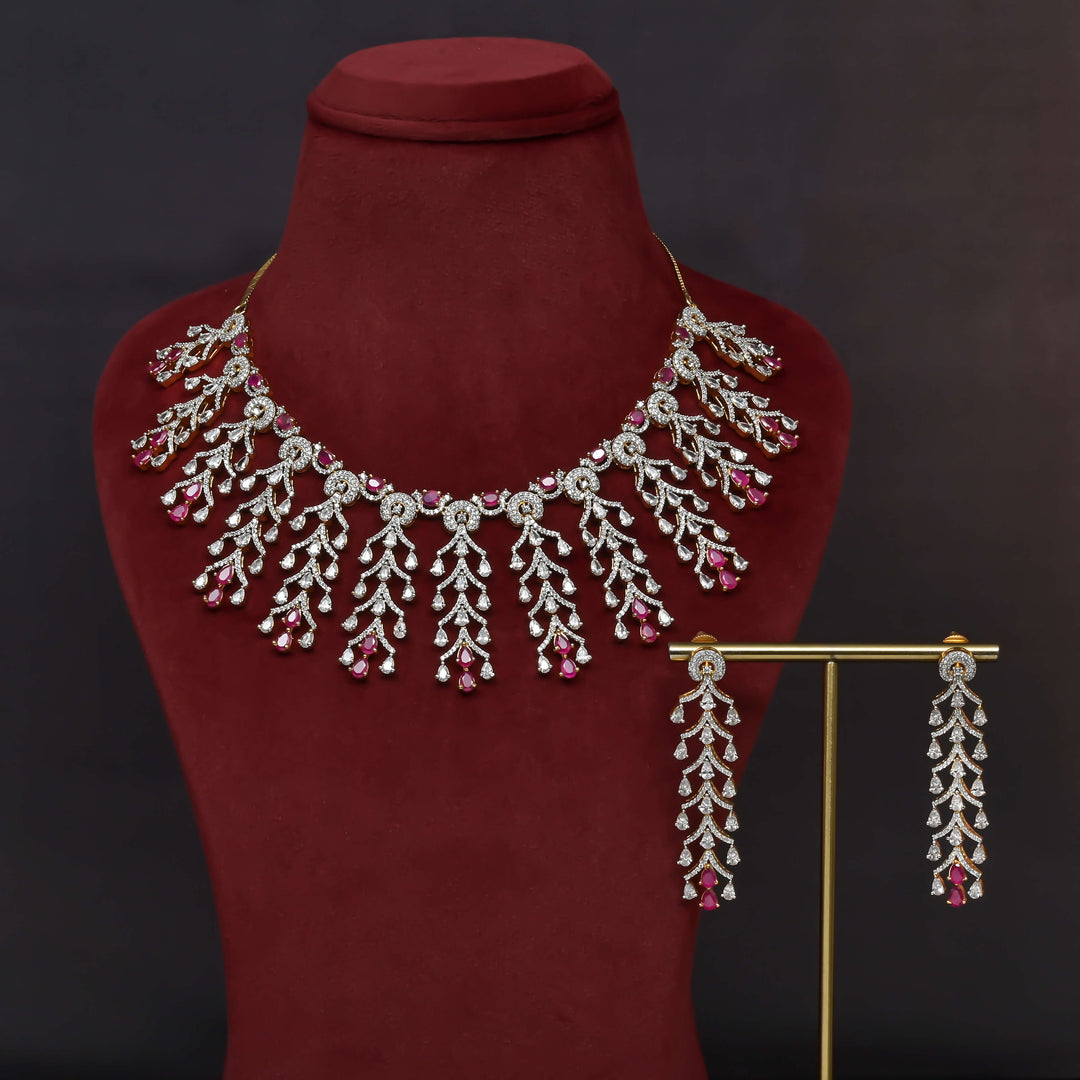 CZ Necklace Set