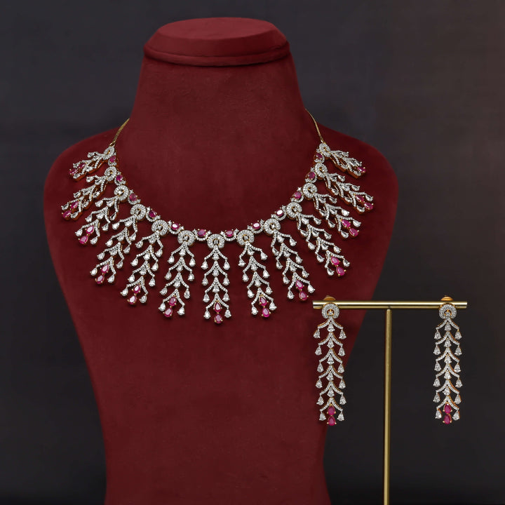 CZ Necklace Set