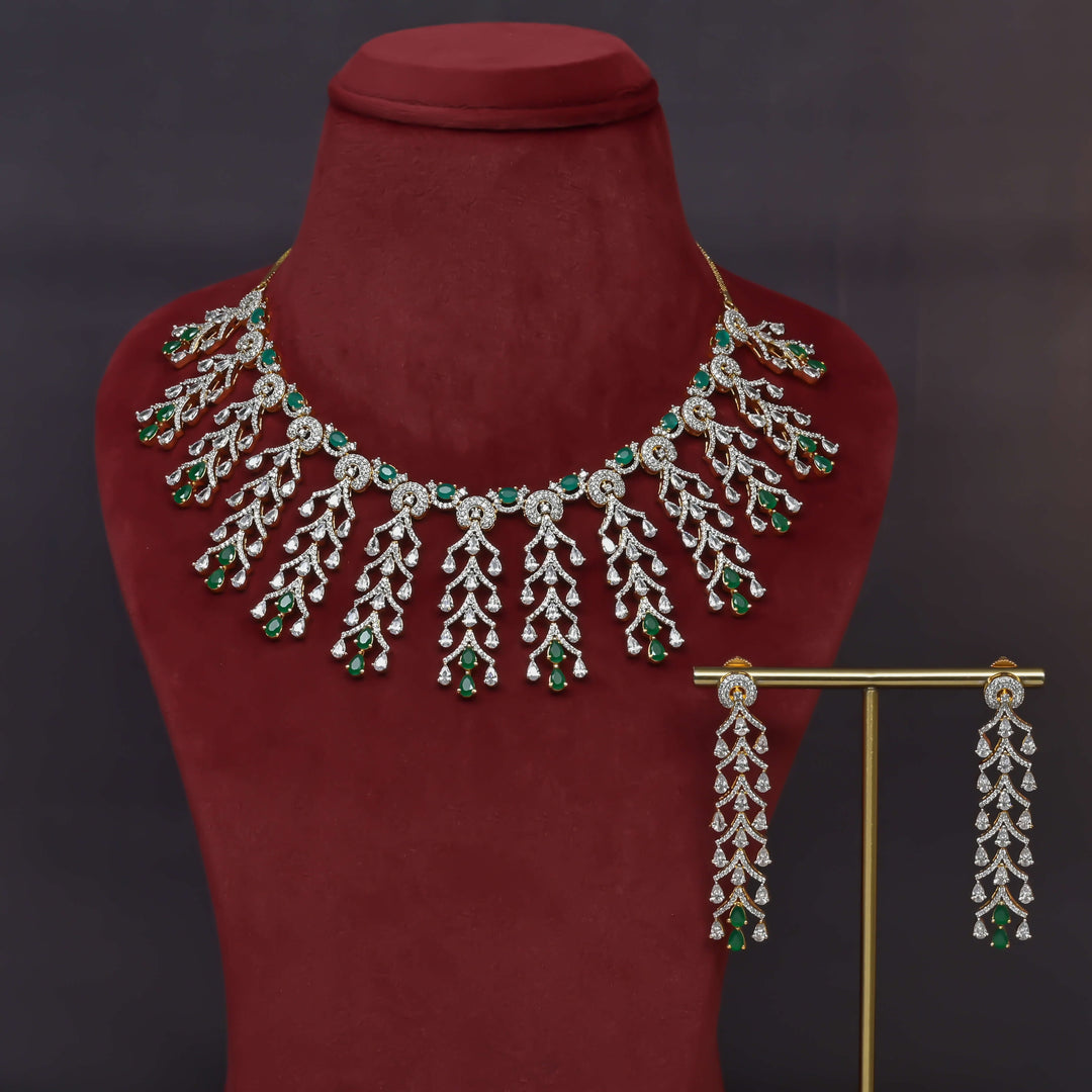 CZ Necklace Set