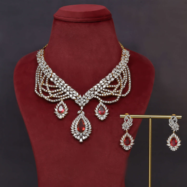 CZ Necklace Set