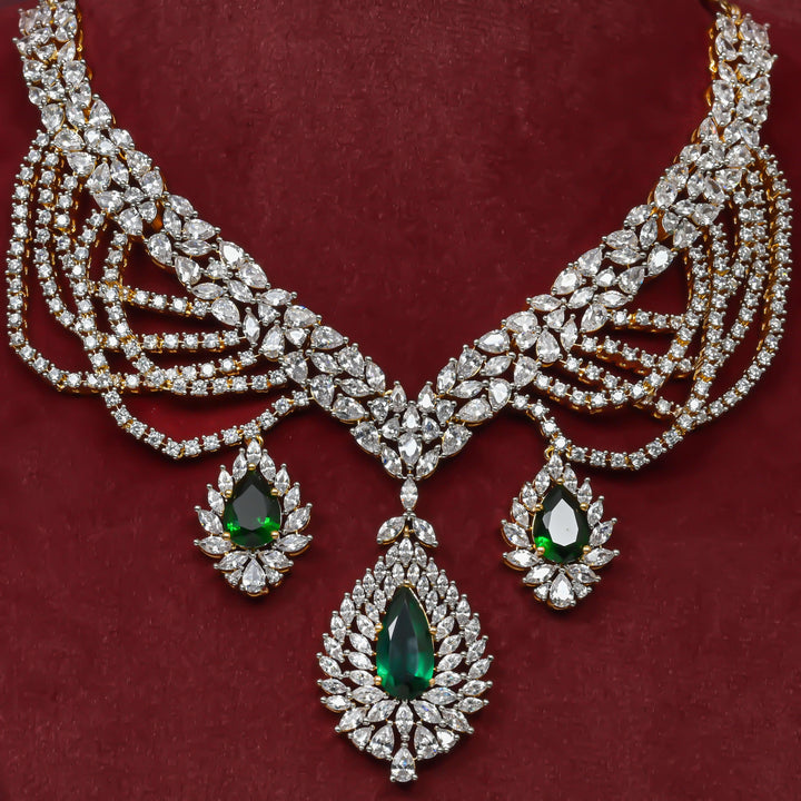 CZ Necklace Set