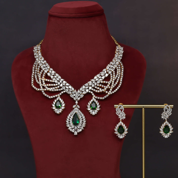 CZ Necklace Set