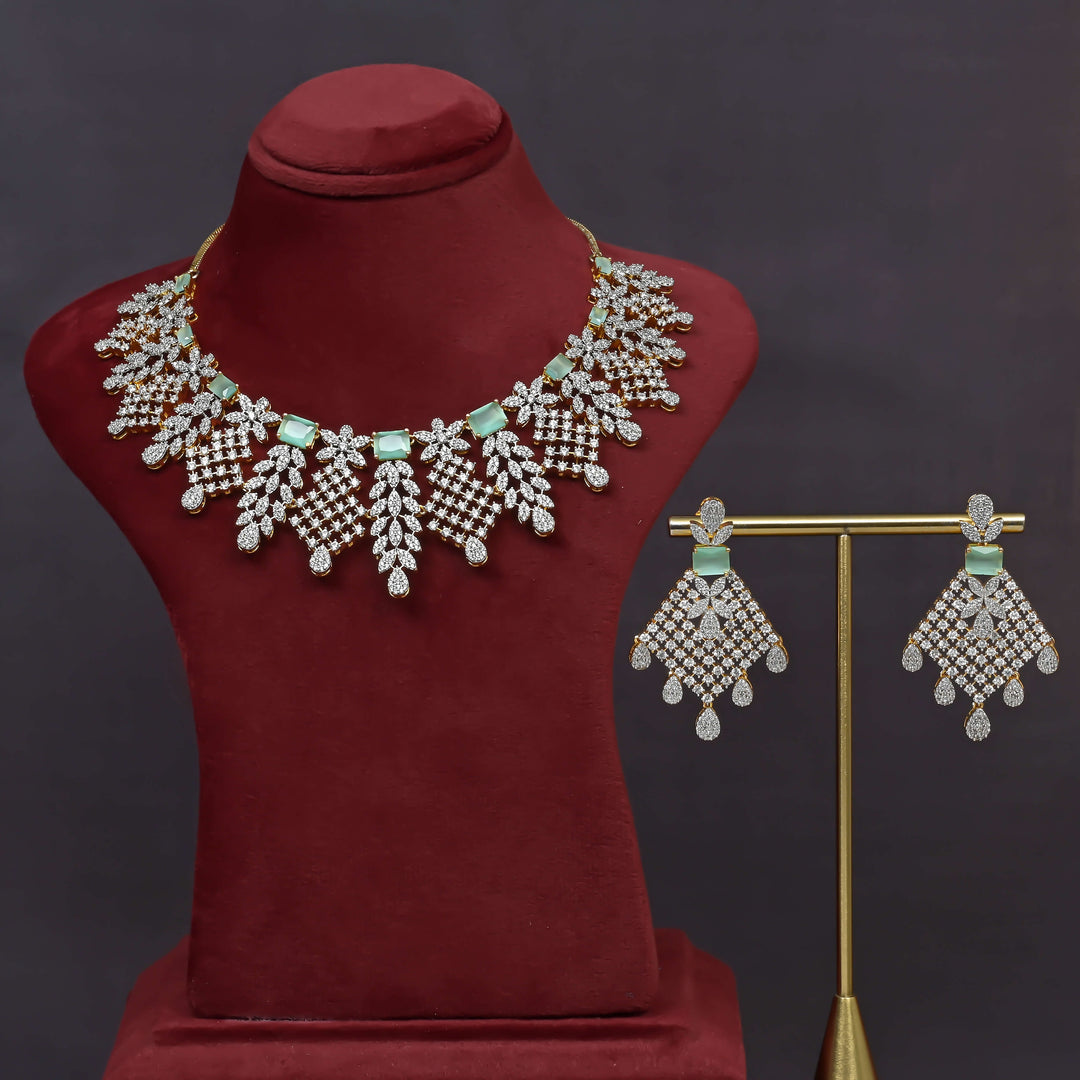 CZ Necklace Set