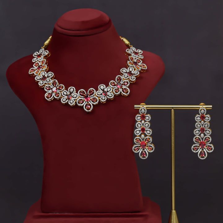 CZ Necklace Set