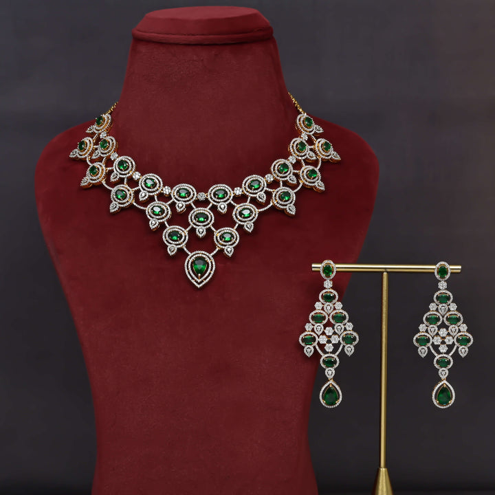 CZ Necklace Set