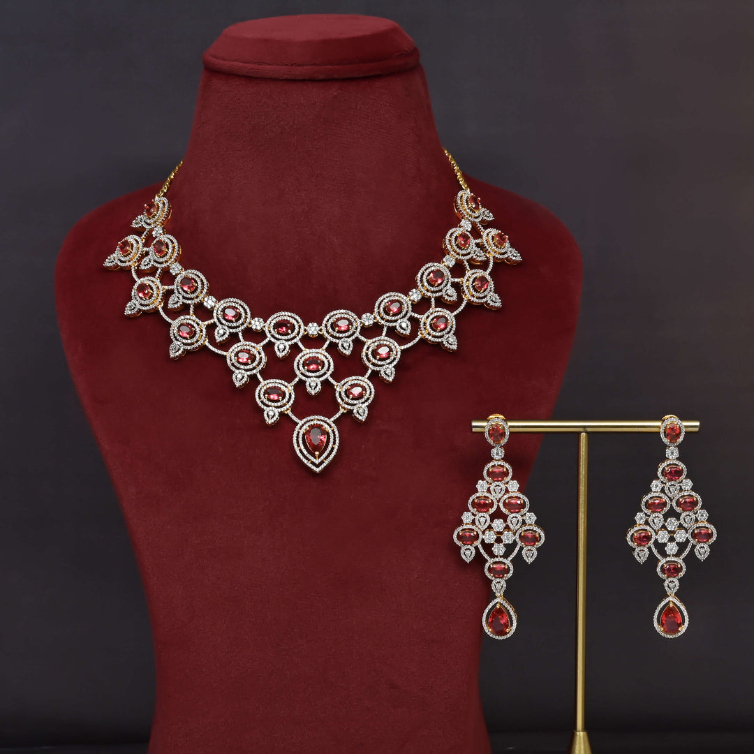CZ Necklace Set