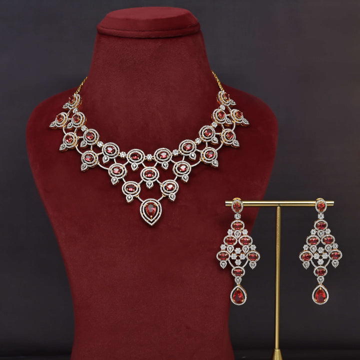 CZ Necklace Set