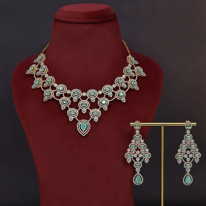 CZ Necklace Set