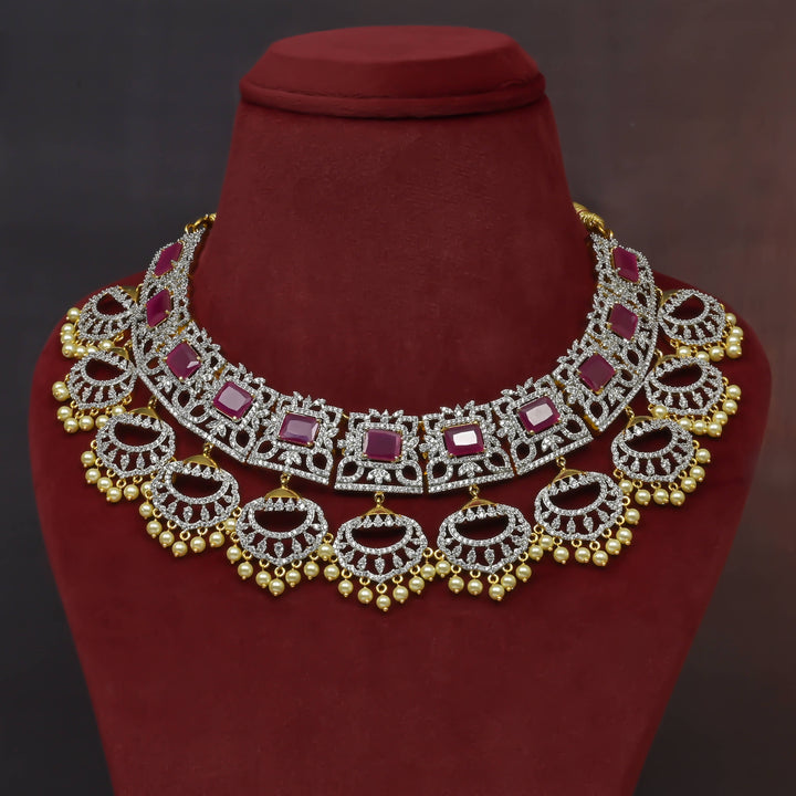 CZ Necklace Set