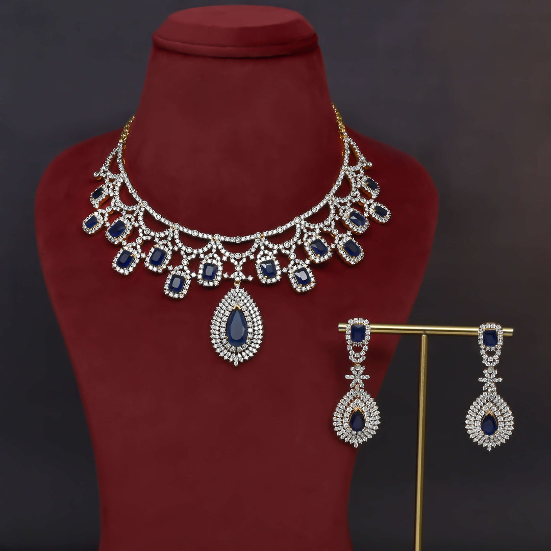 CZ Necklace Set