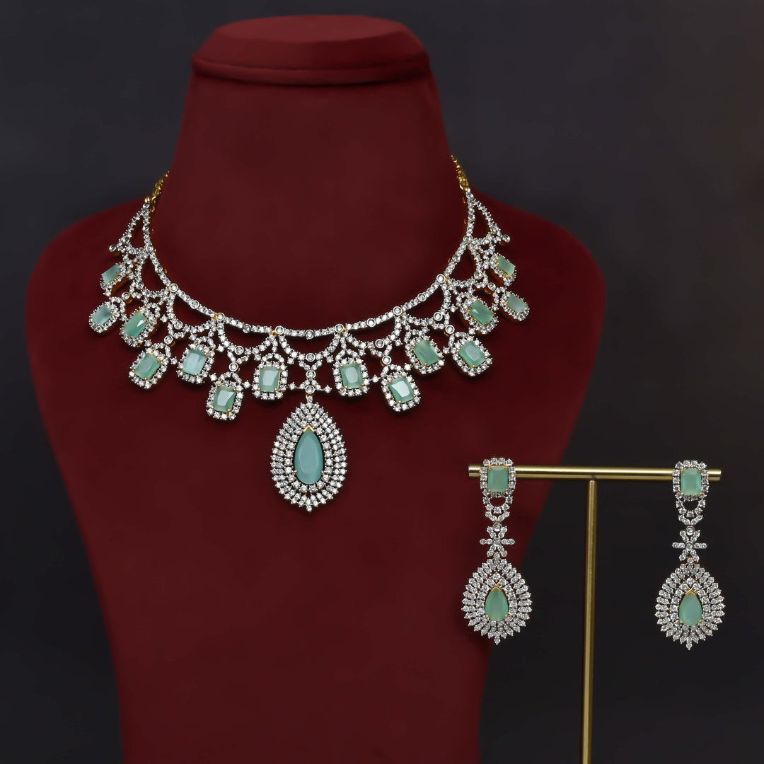 CZ Necklace Set
