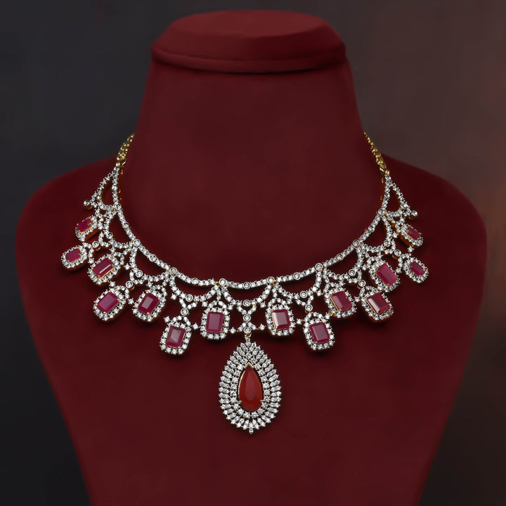 CZ Necklace Set
