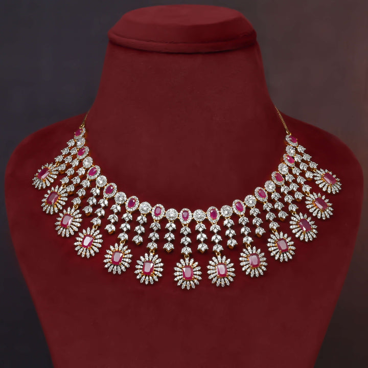 CZ Necklace Set