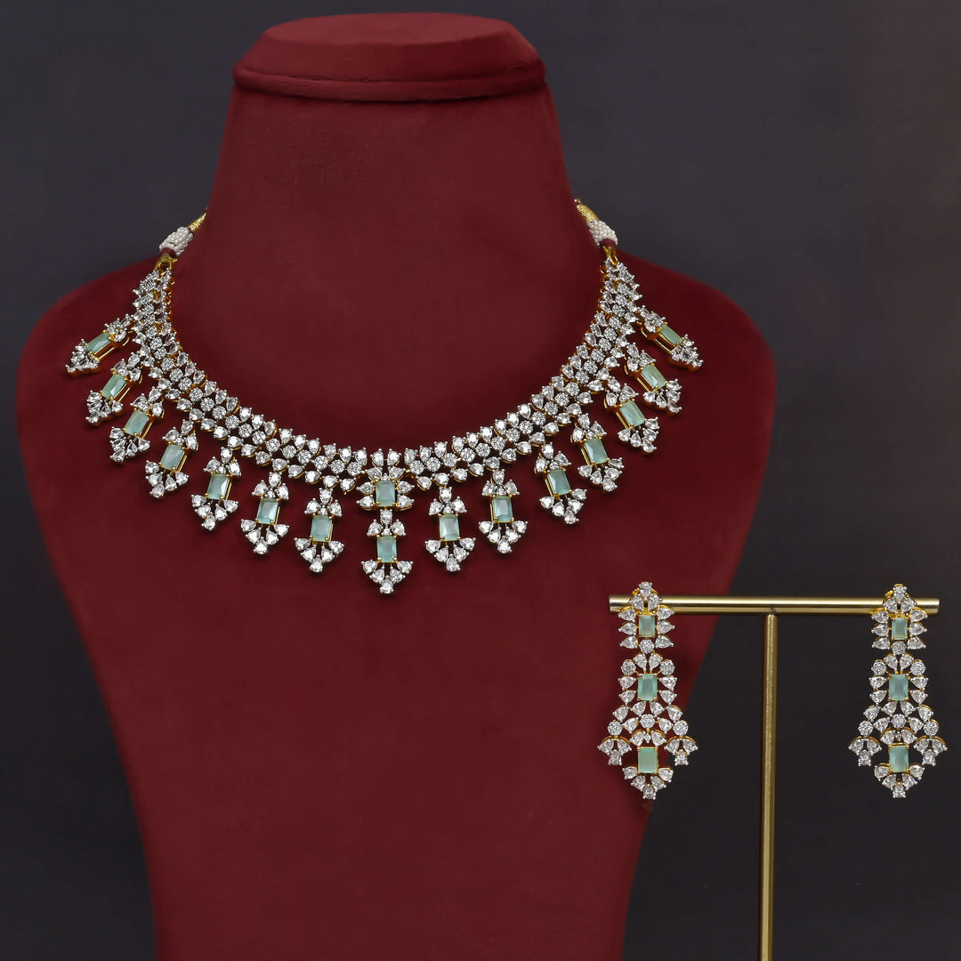 CZ Necklace Set