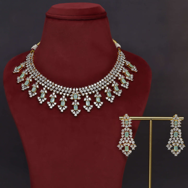 CZ Necklace Set