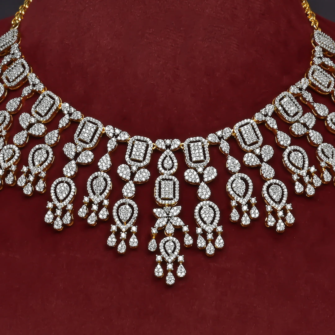 CZ Necklace Set