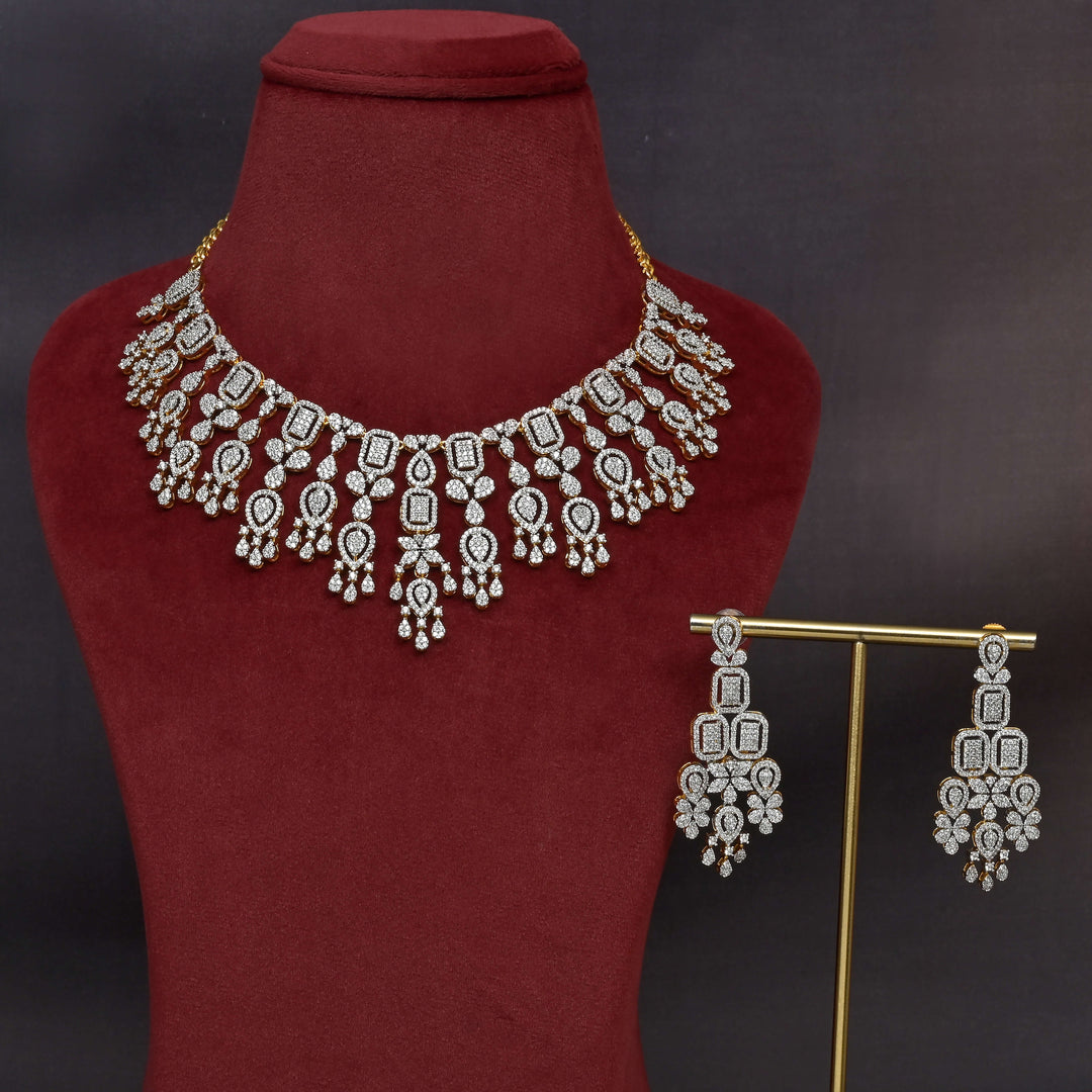 CZ Necklace Set