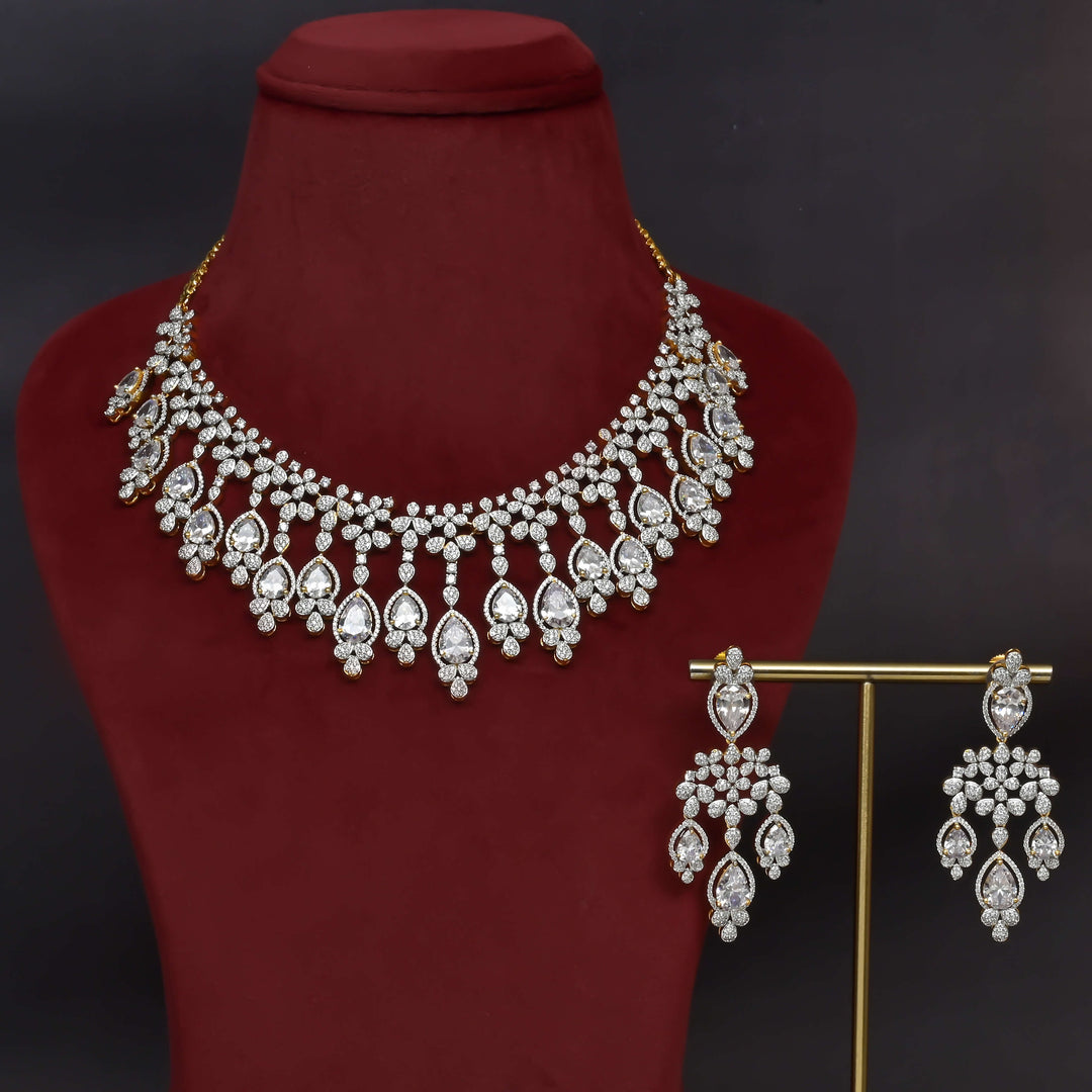 CZ Necklace Set