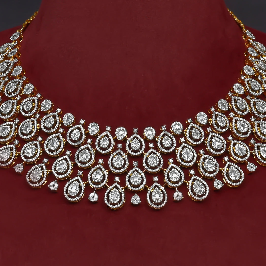 CZ Necklace Set