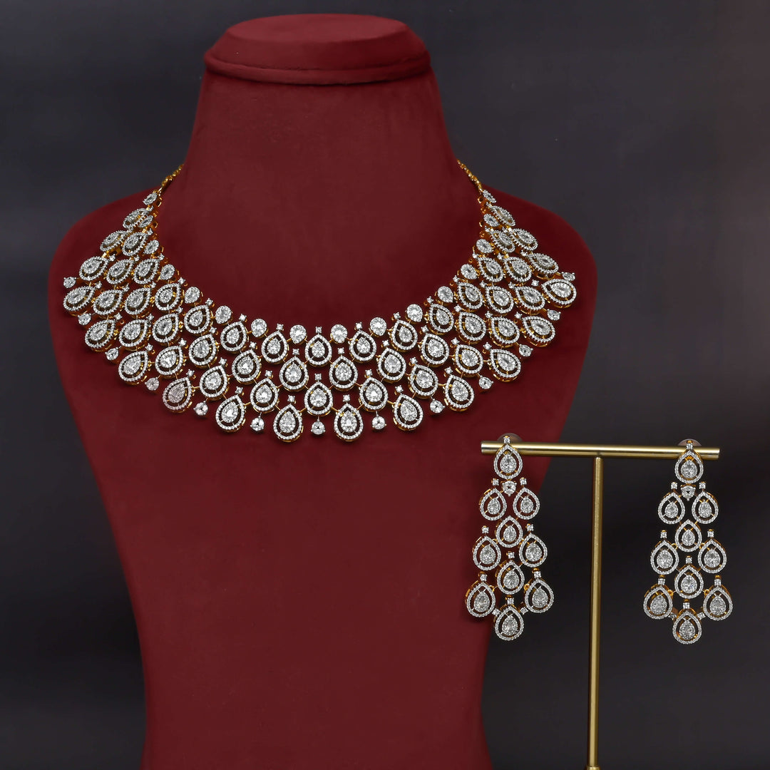 CZ Necklace Set