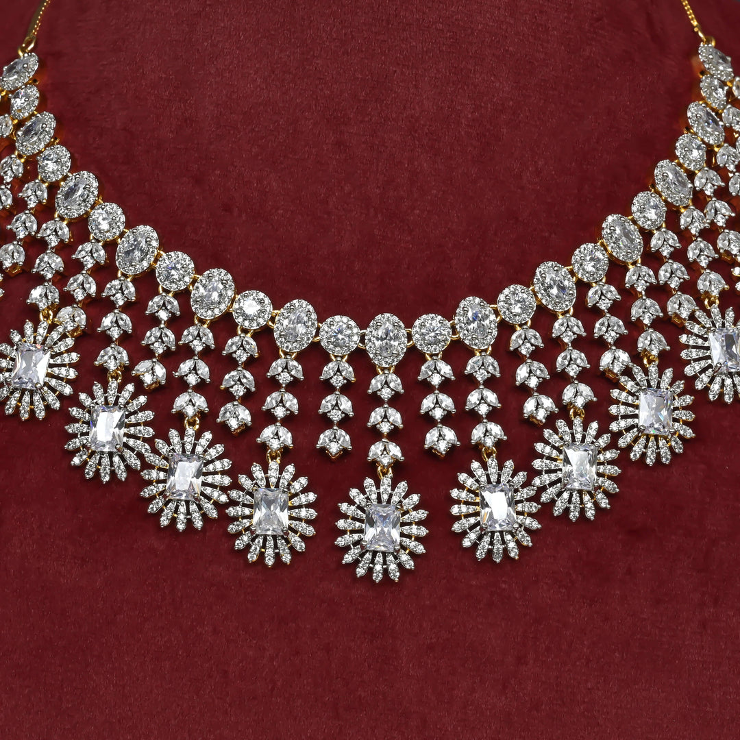 CZ Necklace Set