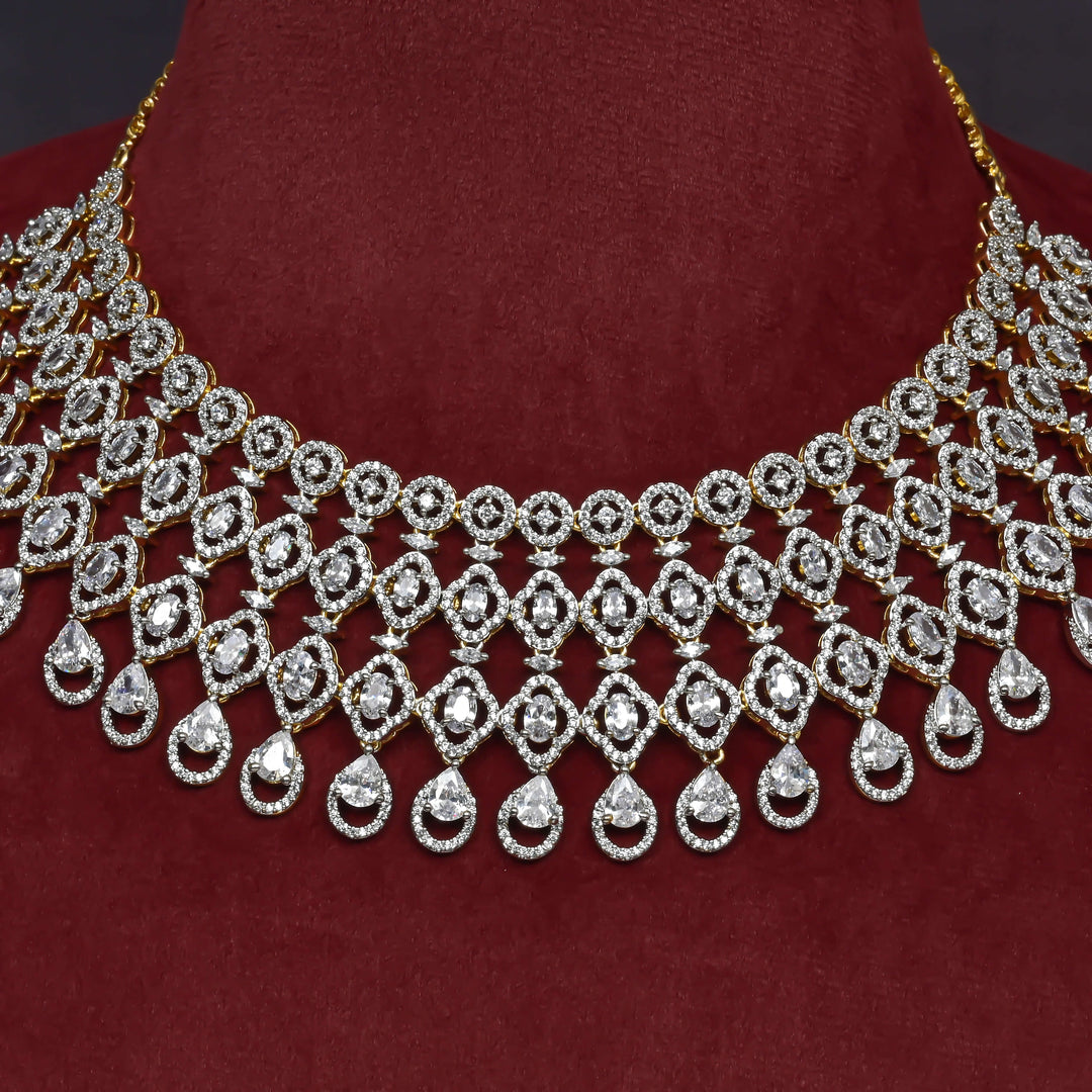CZ Necklace Set