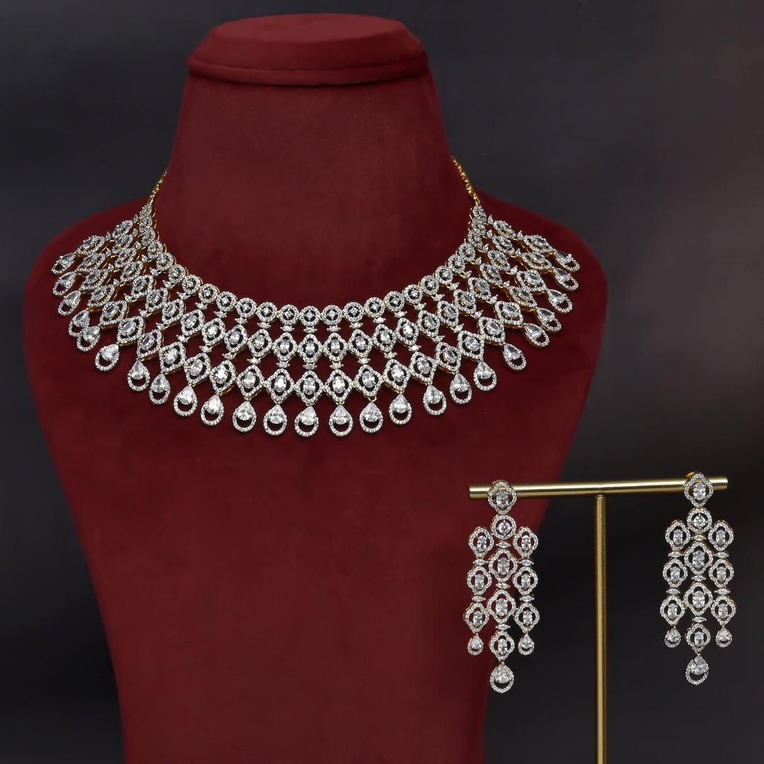 CZ Necklace Set