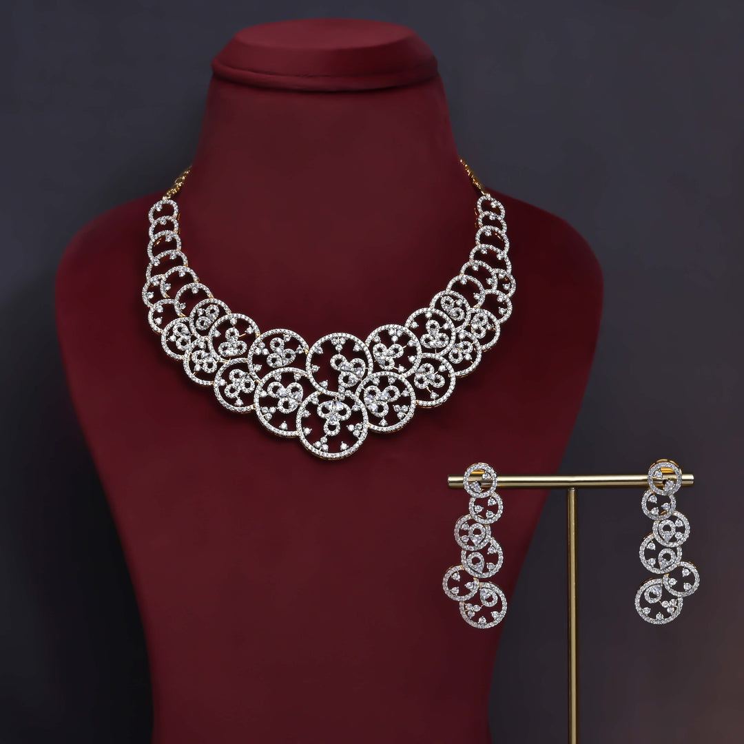 CZ Necklace Set