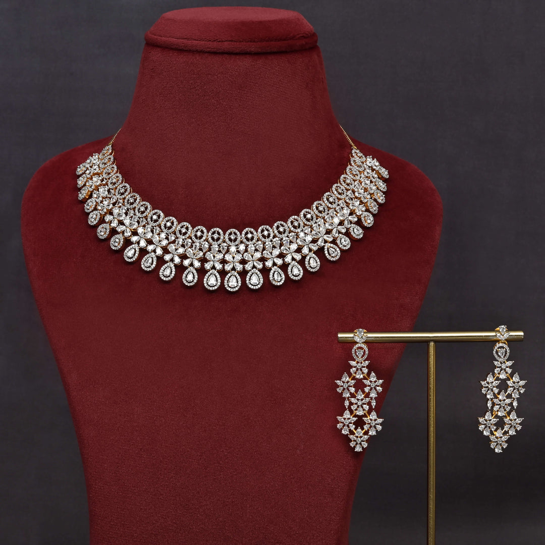 CZ Necklace Set