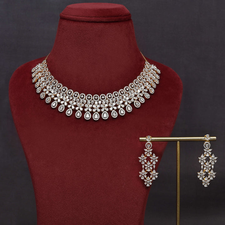CZ Necklace Set