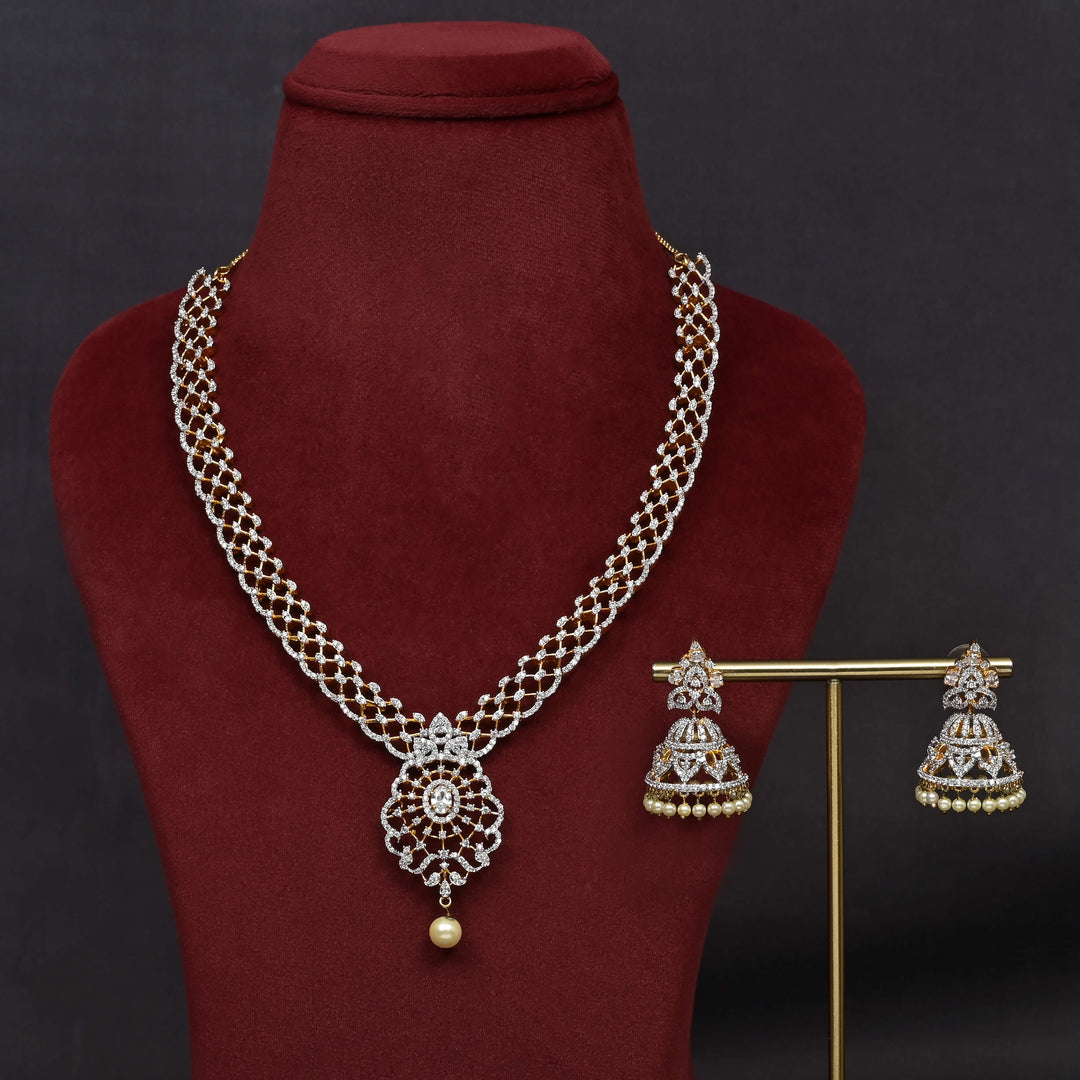 CZ Necklace Set