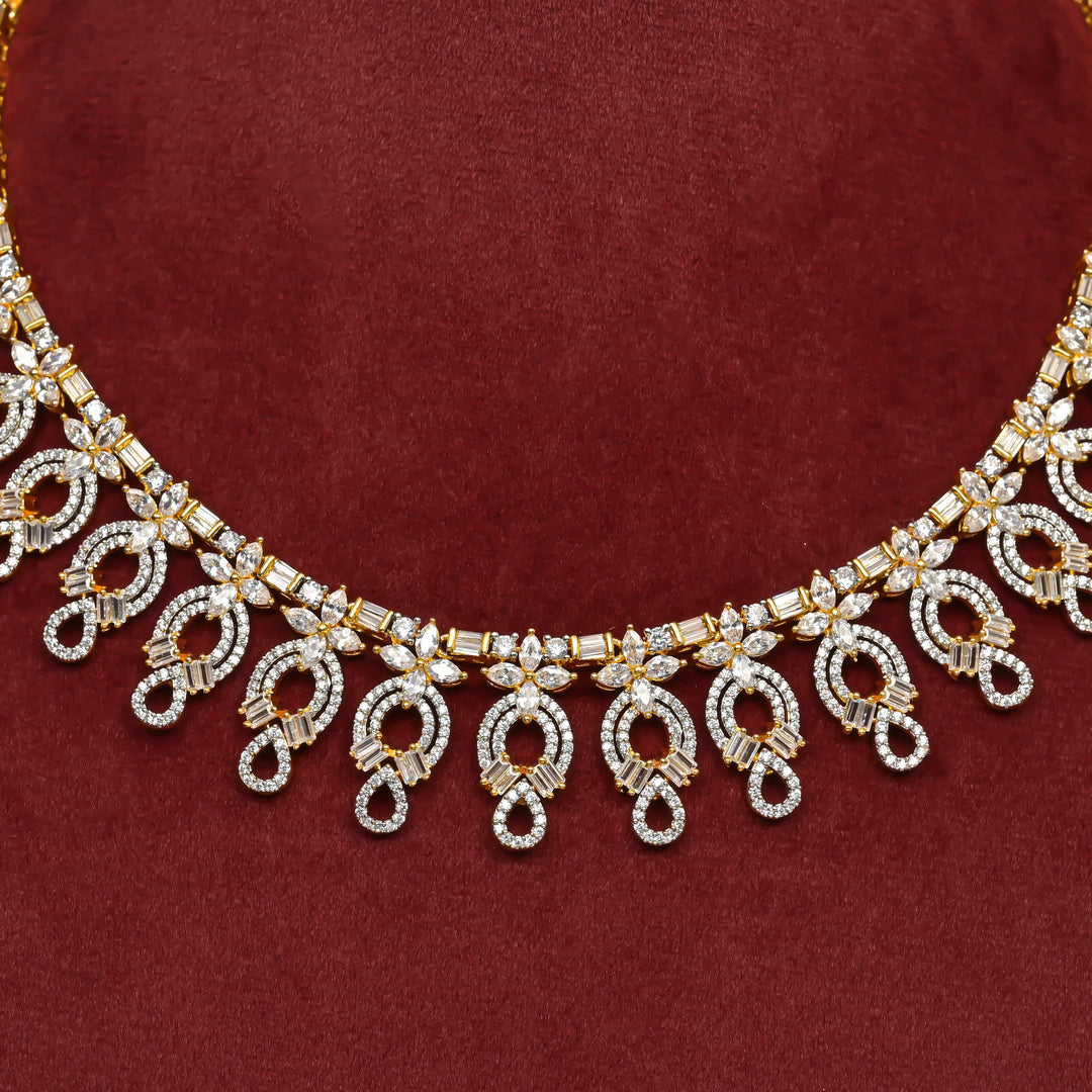 CZ Necklace Set