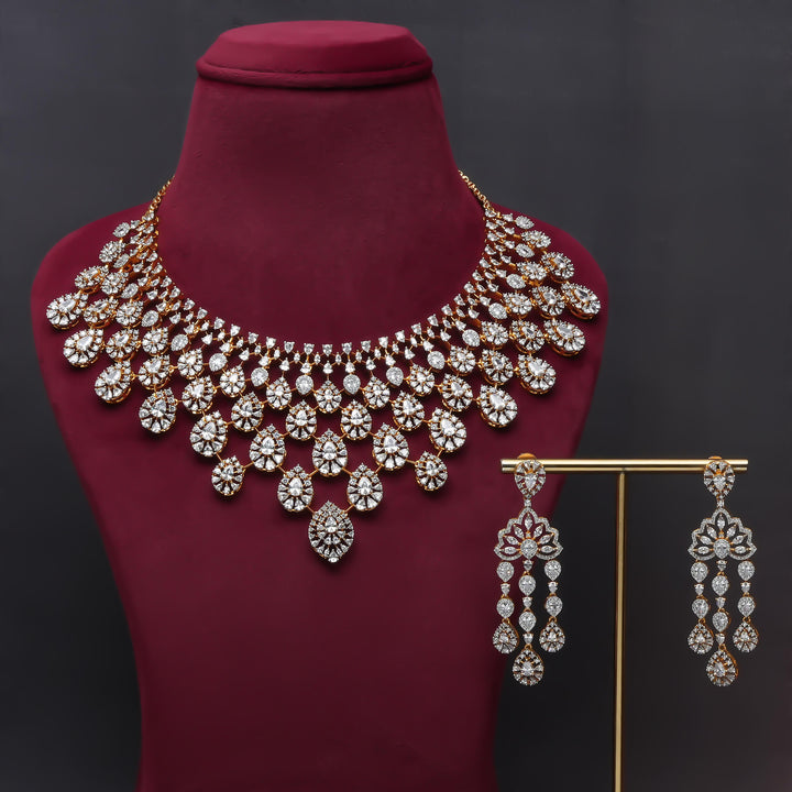 CZ Necklace Set