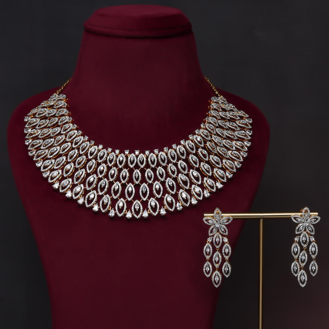 CZ Necklace Set