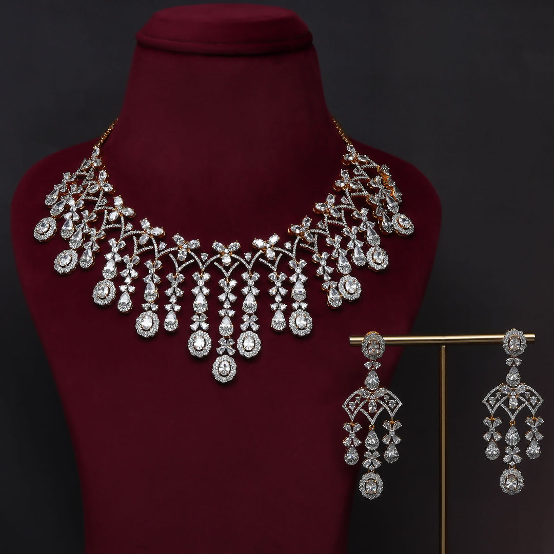 CZ Necklace Set