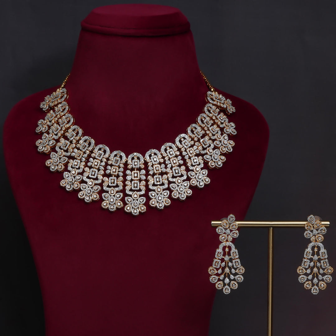 CZ Necklace Set