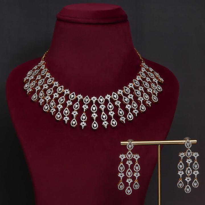 CZ Necklace Set