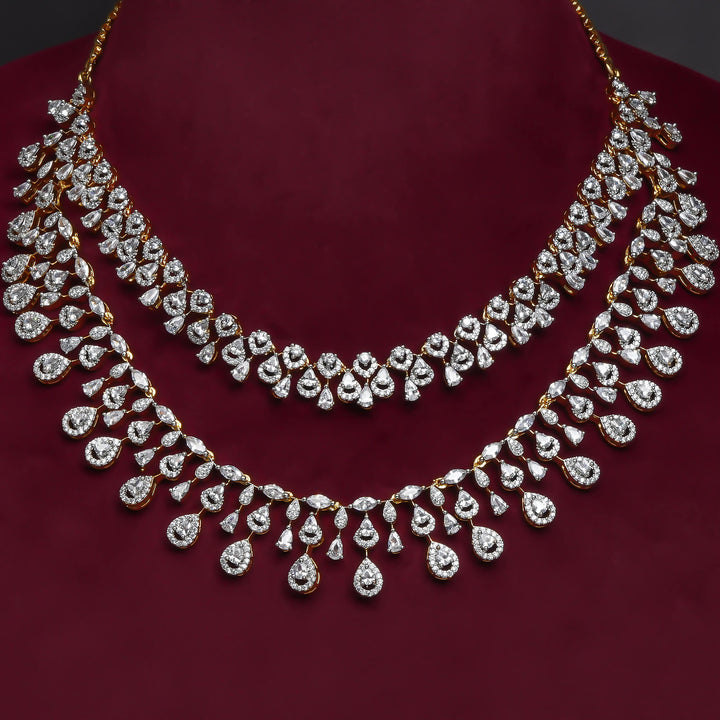 CZ Necklace Set