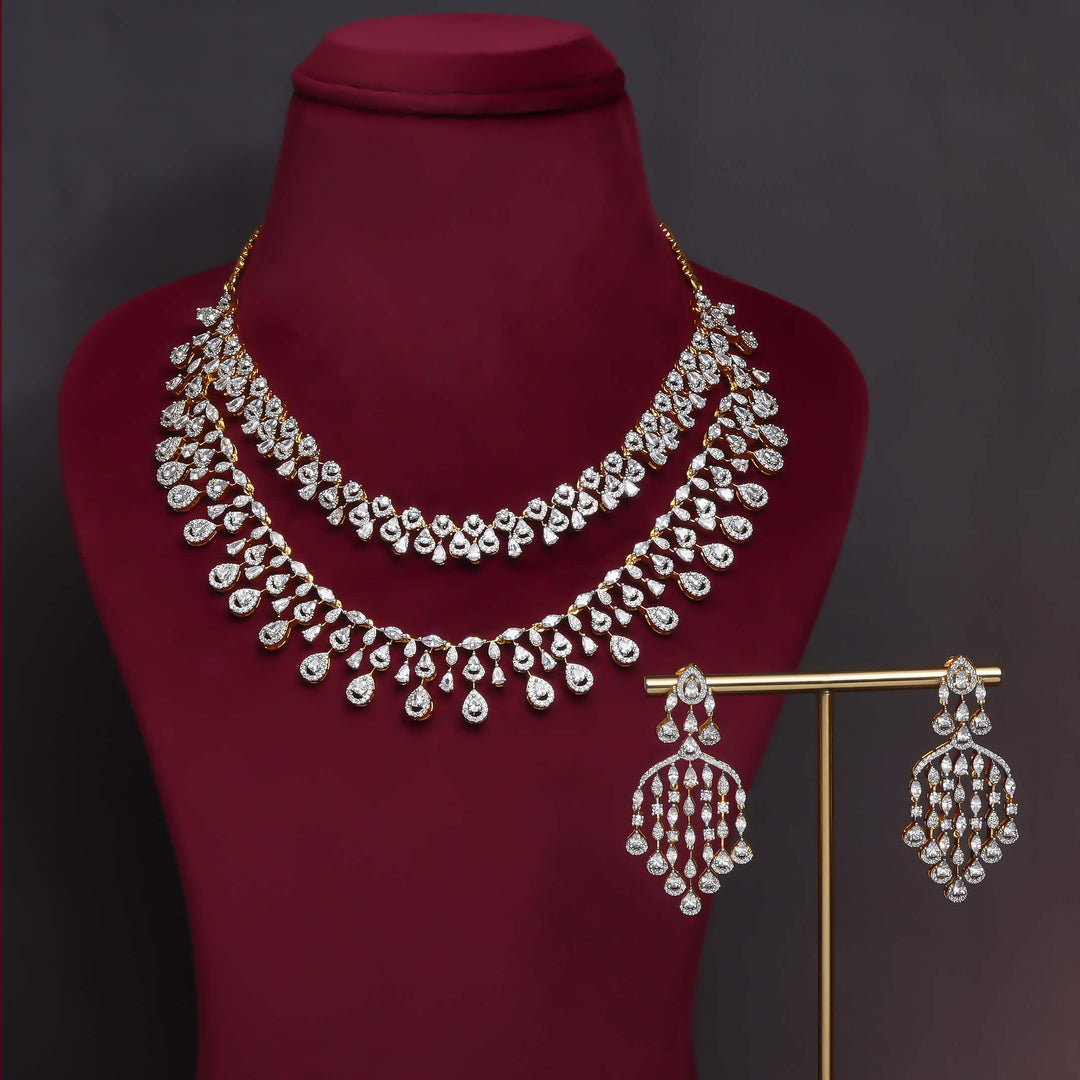 CZ Necklace Set