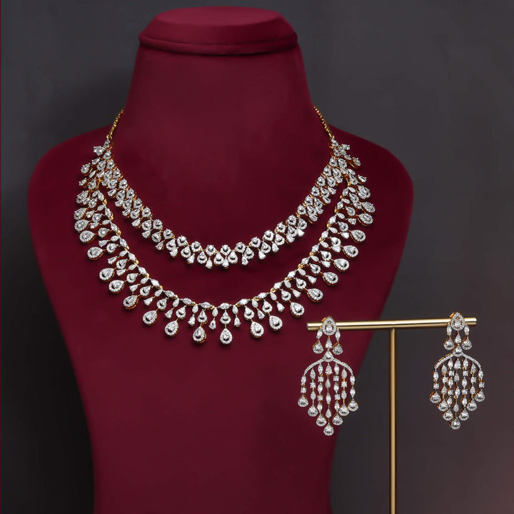 CZ Necklace Set