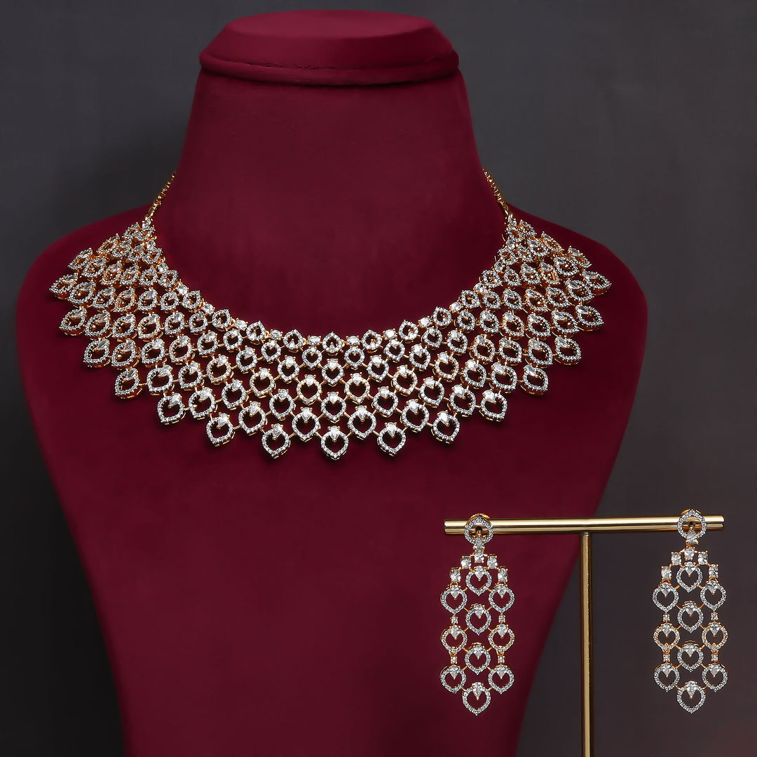 CZ Necklace Set
