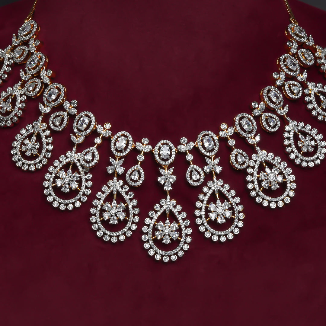 CZ Necklace Set