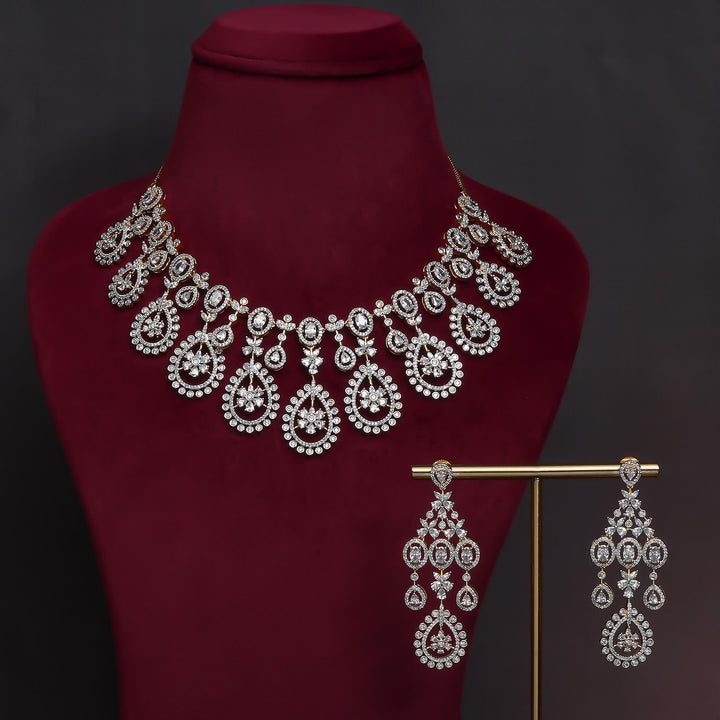 CZ Necklace Set
