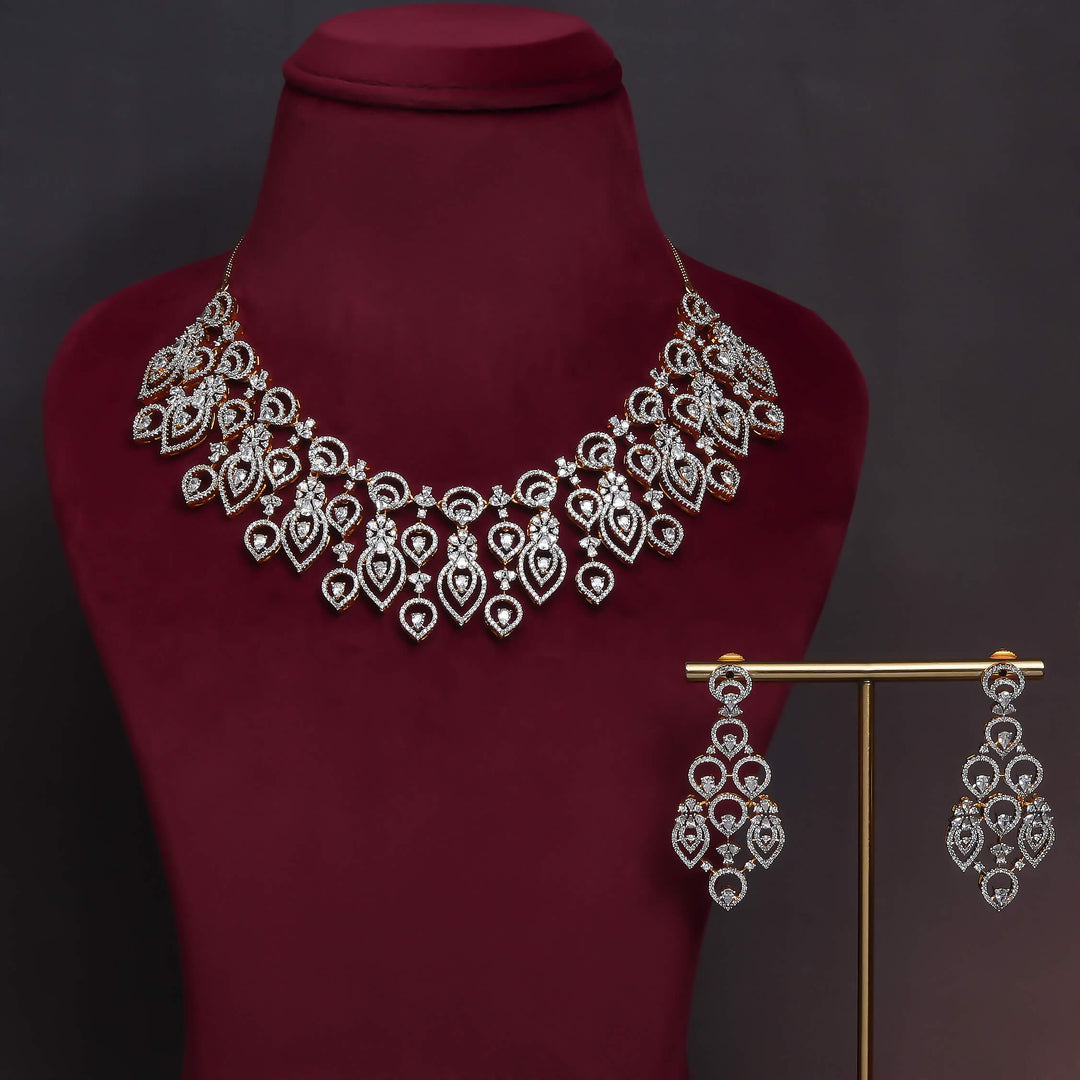 CZ Necklace Set
