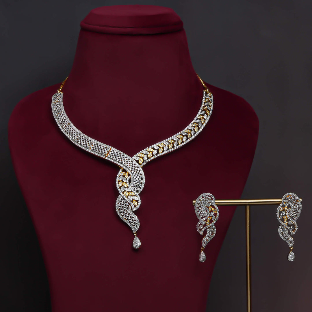 CZ Necklace Set