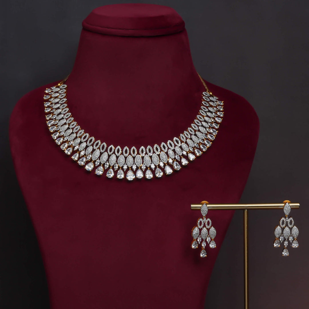 CZ Necklace Set