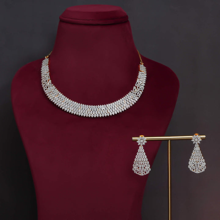 CZ Necklace Set