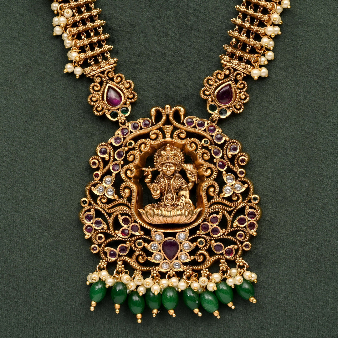 Temple Necklace Set