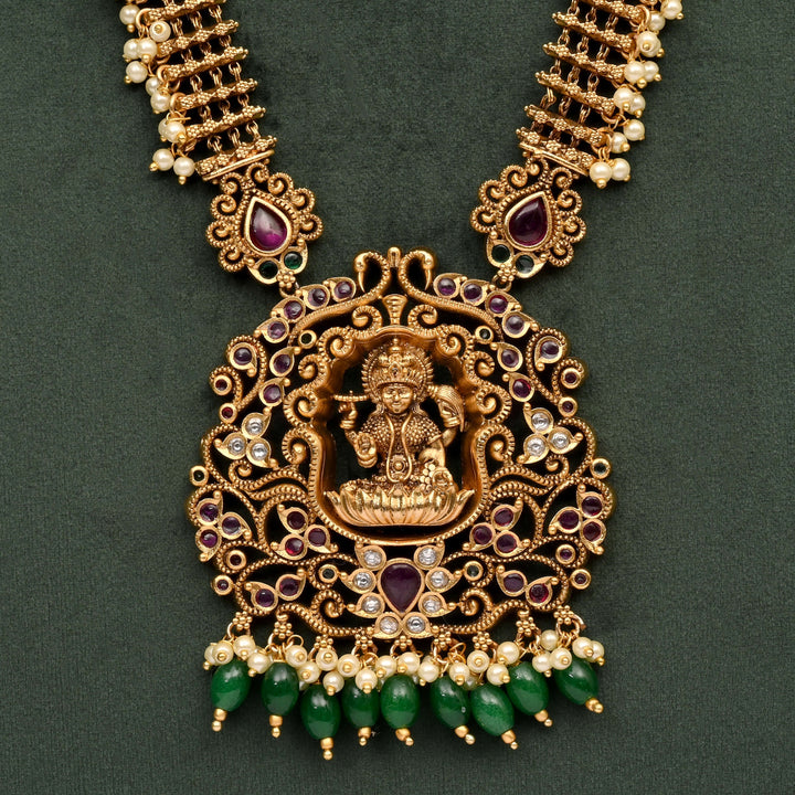 Temple Necklace Set
