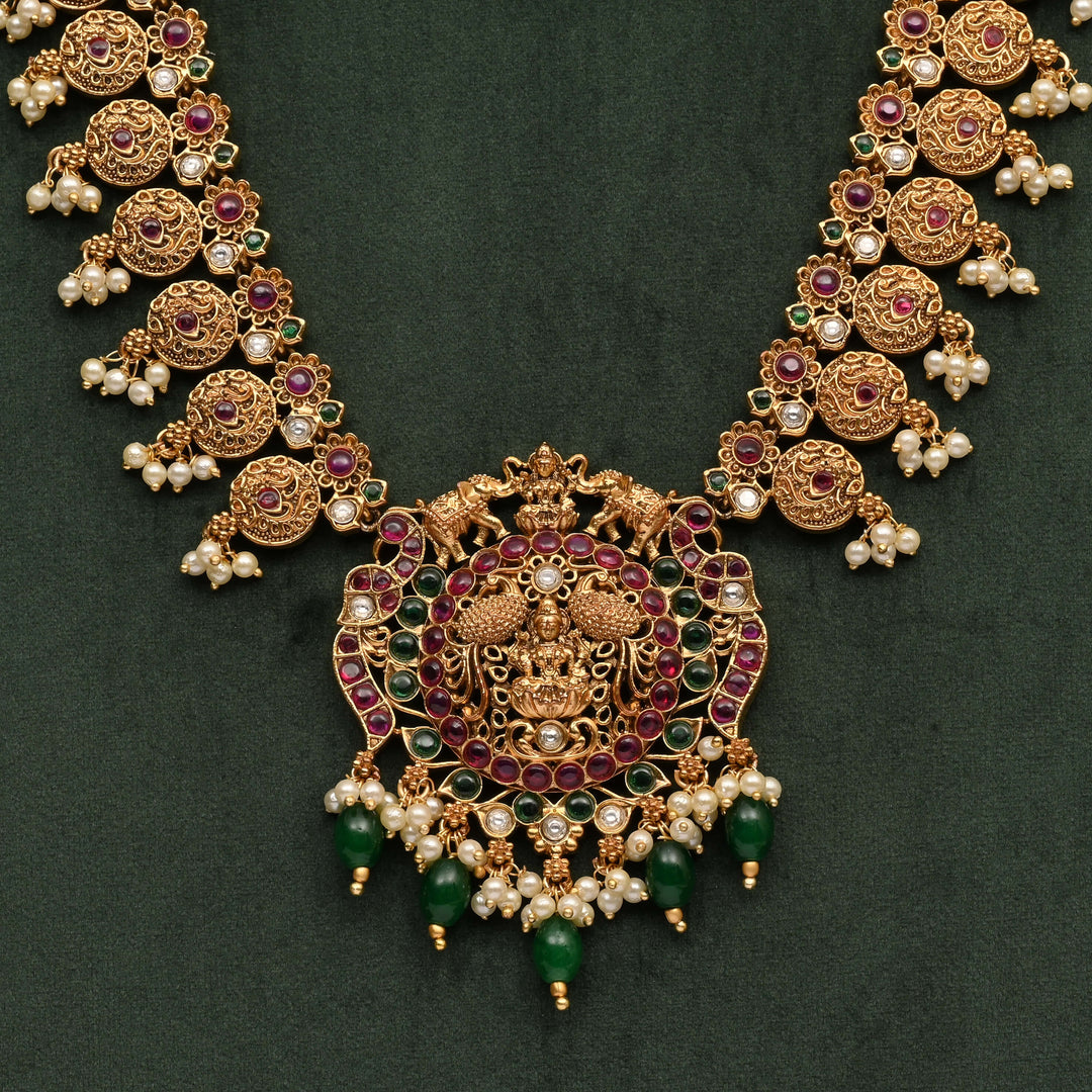 Temple Necklace Set